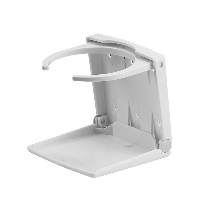 PORTE GOBELET BLANC REPLIABLE 100x100MM