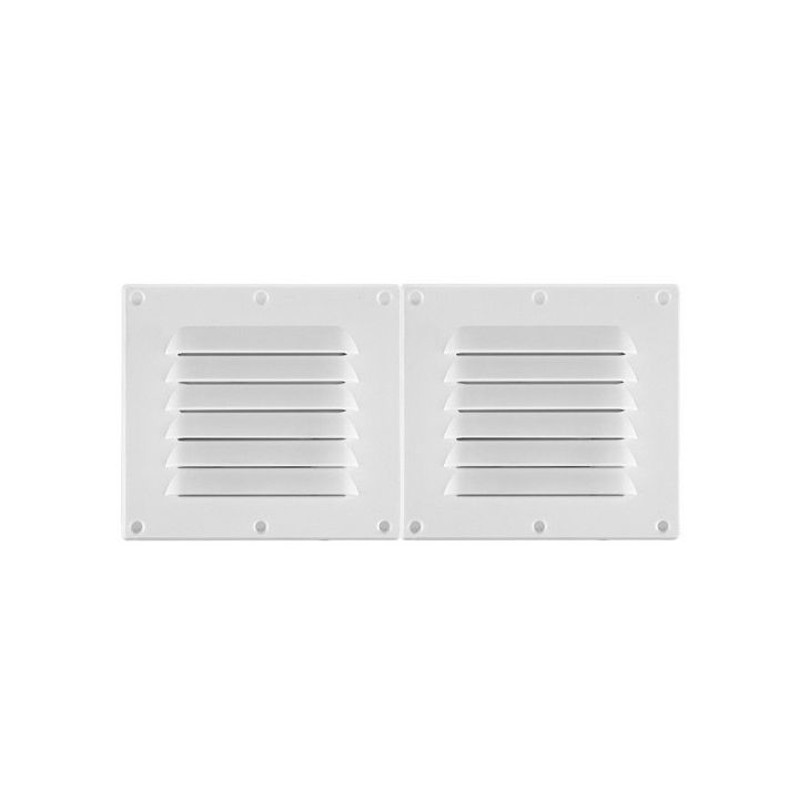 GRILLE PLASTIQUE BLANCHE 125x140MM