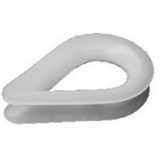 COSSE PLASTIQUE BLANC Ø14MM