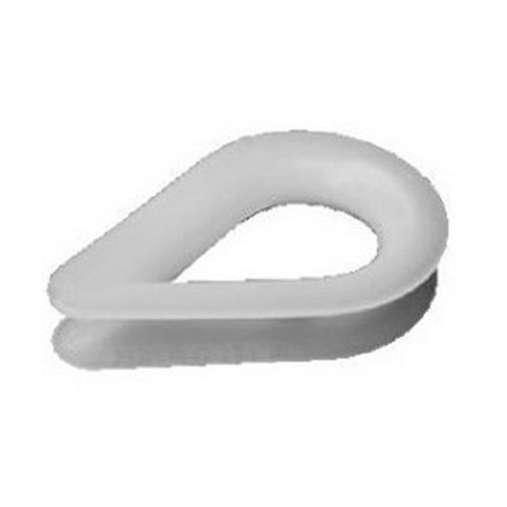 COSSE PLASTIQUE BLANC Ø14MM