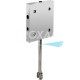 SUPPORT MOTEUR PLASTIQUE BLANC POUR BALCON TUBE ø25MM