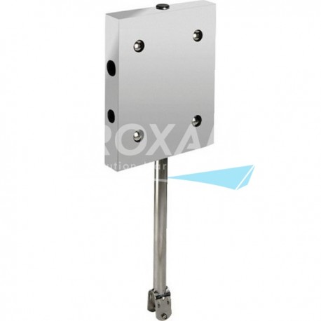 SUPPORT MOTEUR PLASTIQUE BLANC POUR BALCON TUBE ø25MM