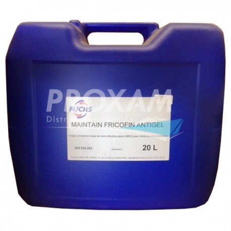 LIQUIDE REFROIDISSEMENT ANTIGEL FUCHS -45°C BLEU - BIDON 20L