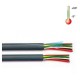 CABLE MULTICONDUCTEUR SOUPLE HO5, 2x2.5MM² 25M