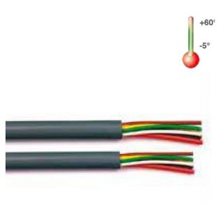 CABLE MULTICONDUCTEUR SOUPLE HO5, 4x1.5MM² 25M