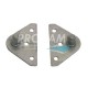 SUPPORT VERIN PLAT INOX L.57MM