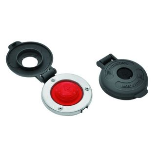 COMMANDE A PIED LOFRANS 12/24V CAPOT GRIS BOUTON ROUGE