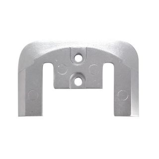 ANODE ALU - PLAQUE AVANT EMBASE BRAVO 1/2/3