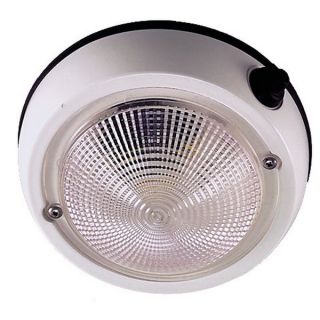 PLAFONNIER BLANC Ø125MM 12V