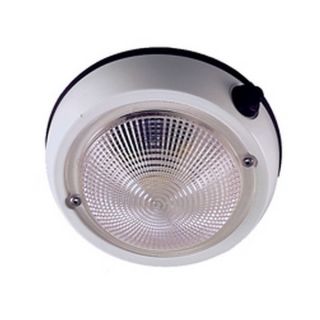 PLAFONNIER BLANC Ø150MM 12V