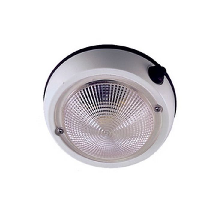 PLAFONNIER BLANC Ø150MM 12V