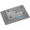 ANODE ZINC - PLAQUE 5 TROUS - 124x81x20MM