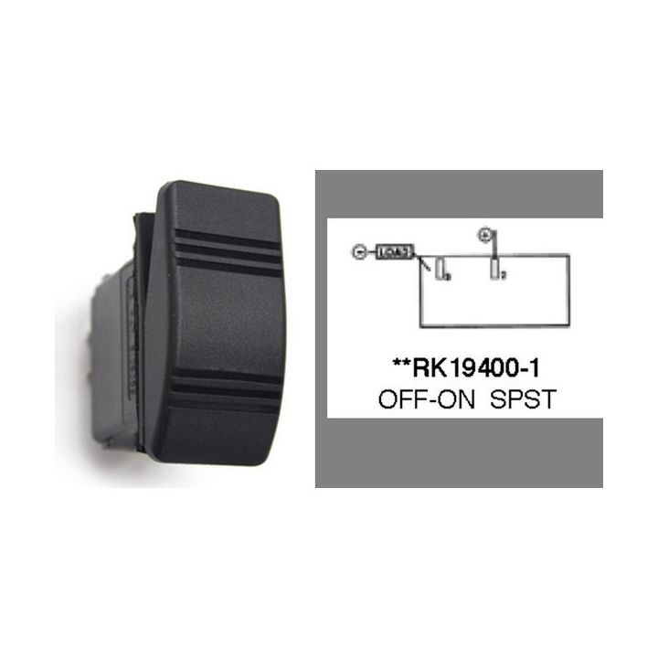 CONTACTEUR SIERRA CONTURA II ON/OFF SANS LED 2 BROCHES