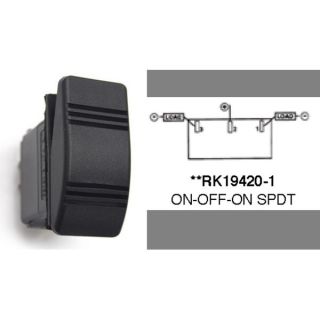 CONTACTEUR SIERRA CONTURA II ON/OFF/ON SANS LED 3 BROCHES
