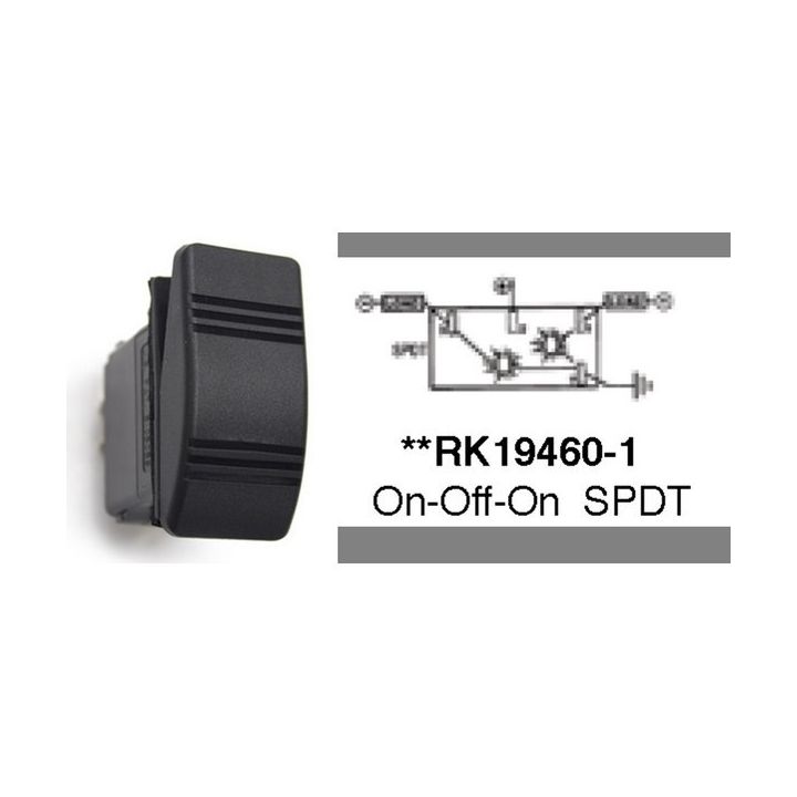 CONTACTEUR SIERRA CONTURA II ON/OFF/ON AVEC LED 4 BROCHES