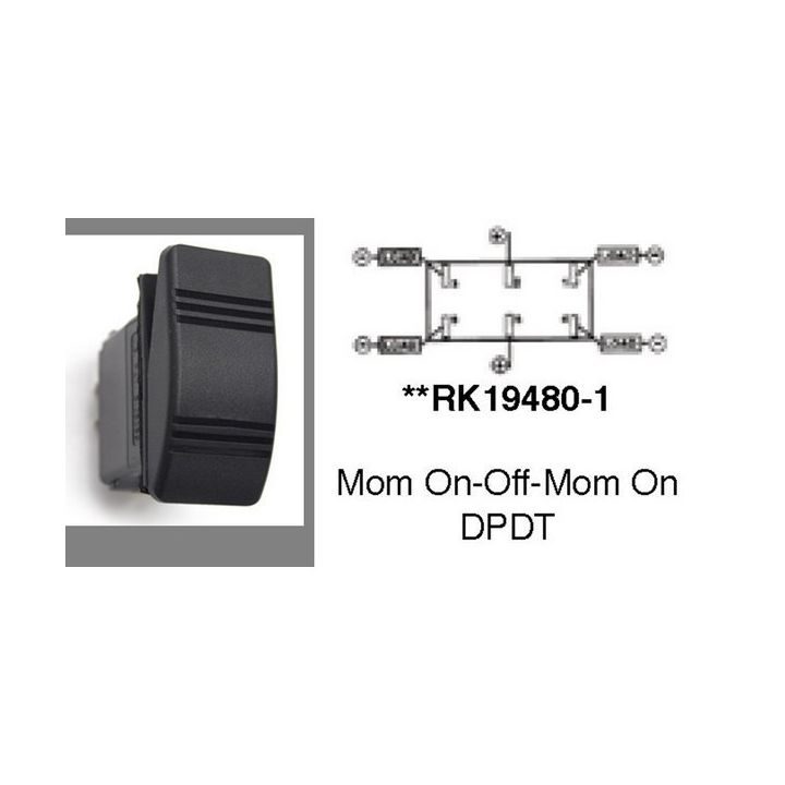 CONTACTEUR SIERRA CONTURA II MON/OFF/MON SANS LED 6 BROCHES