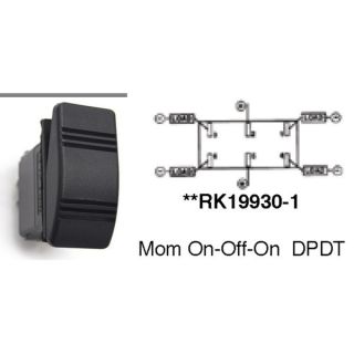 CONTACTEUR SIERRA CONTURA II ON/OFF/MON SANS LED 6 BROCHES