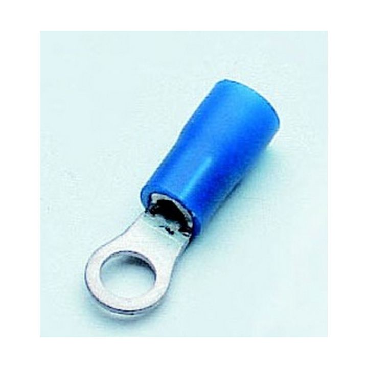 COSSE RONDE PRE-ISOLEE BLEUE TROU DE 6,5 (BOITE DE 100)
