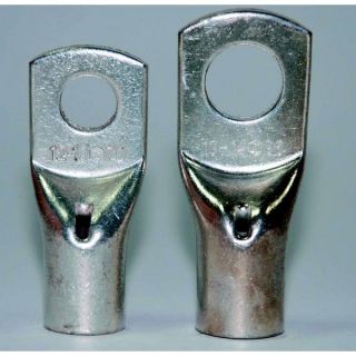 COSSE TUBULAIRE DROITE A SERTIR TROU DE 6,4 FIL 10MM² (SACHET DE 50)