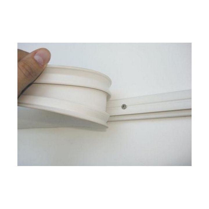 LISTON RADIAL 52 PROFIL EXTERNE BLANC - BOBINE 24M
