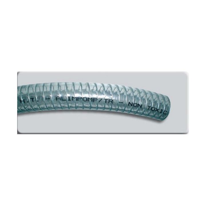TUYAU PVC SPIRALE ACIER Ø50MM ROULEAU 10M