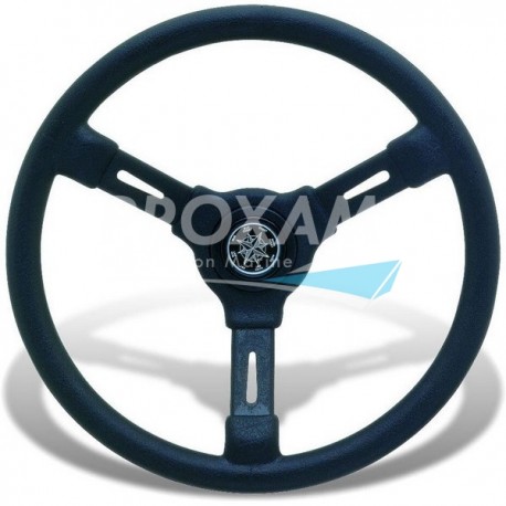 VOLANT RIVIERA NOIR Ø350MM