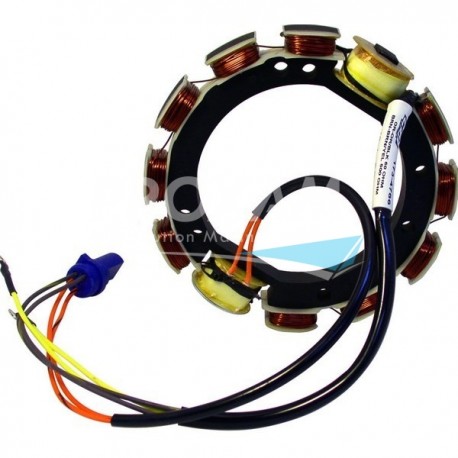 JOHNSON/EVINRUDE STATOR - 3 CYL. (9 AMP)