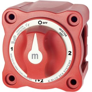 COUPE BATTERIE SERIE M SELECTOR 4 POSITIONS