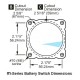 COUPE BATTERIE SERIE M SELECTOR 4 POSITIONS