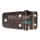 CHARNIERE INOX COUDEE 63.5x38MM