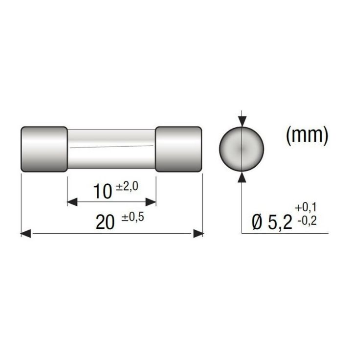 PORTE FUSIBLE 6x32MM